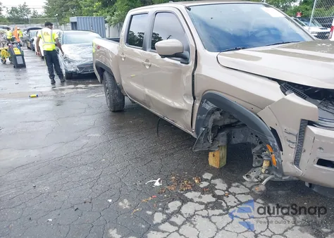 2024 Nissan Frontier Pro-4X 4X4 из США, поврежденный, VIN 1N6ED1EK0RN644461